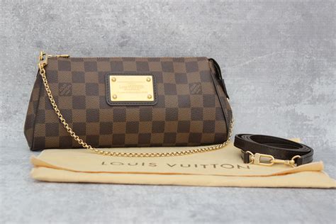 lv eva damier|louis vuitton damier ebene strap.